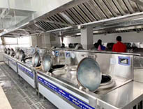 四川大型商用厨具厂告诉你食堂榴莲网站视频设备报价流程